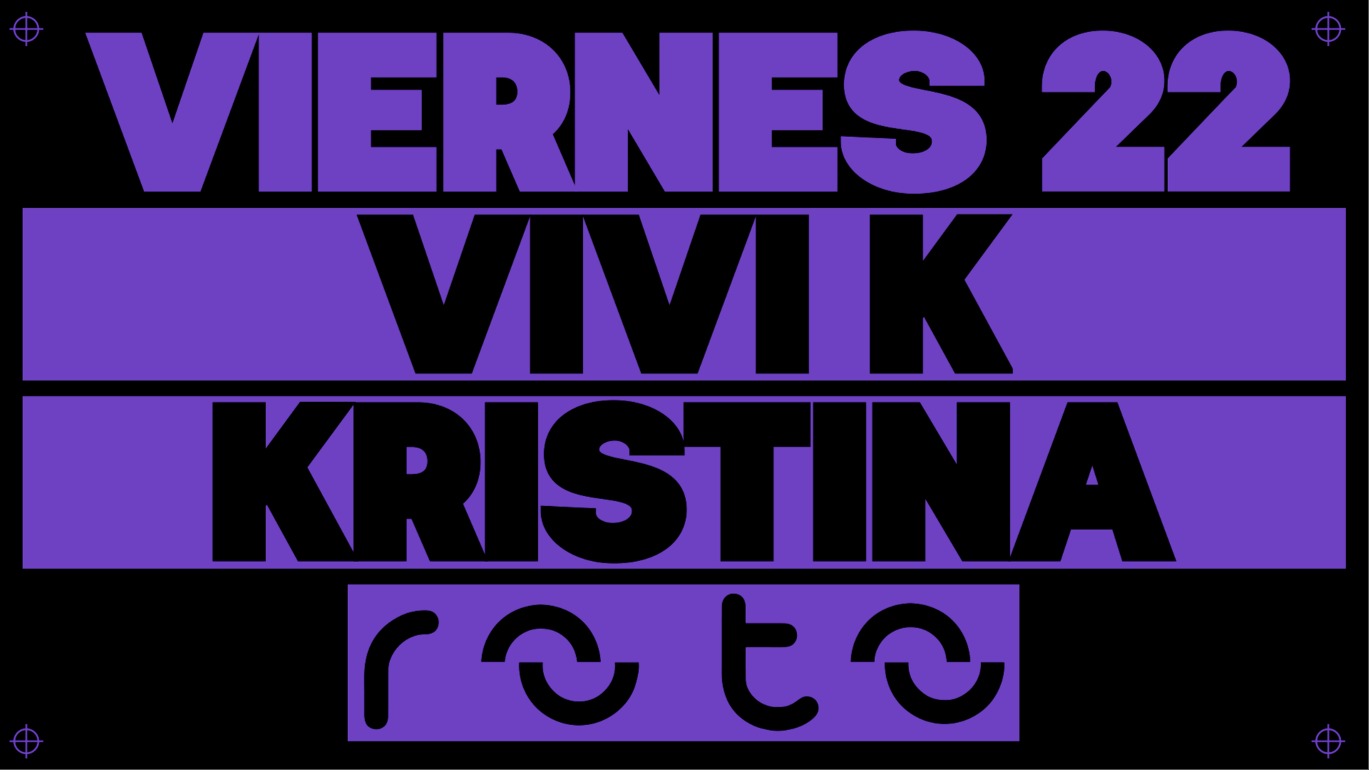 FRIDAY 22/11 MAIN: ROTO ROOKIES W/ VIVI K + KRISTINA image
