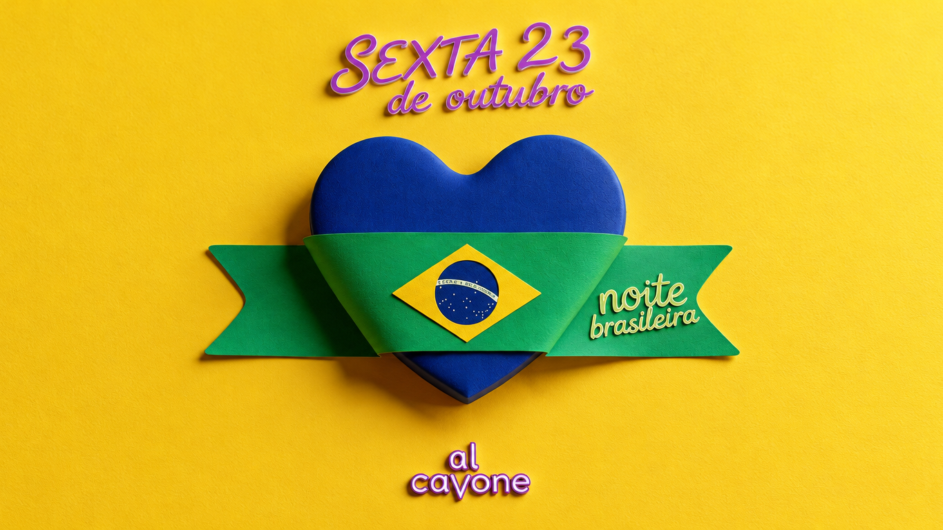FRIDAY 23.10 • NOITE BRASILEIRA • AL CAVONE