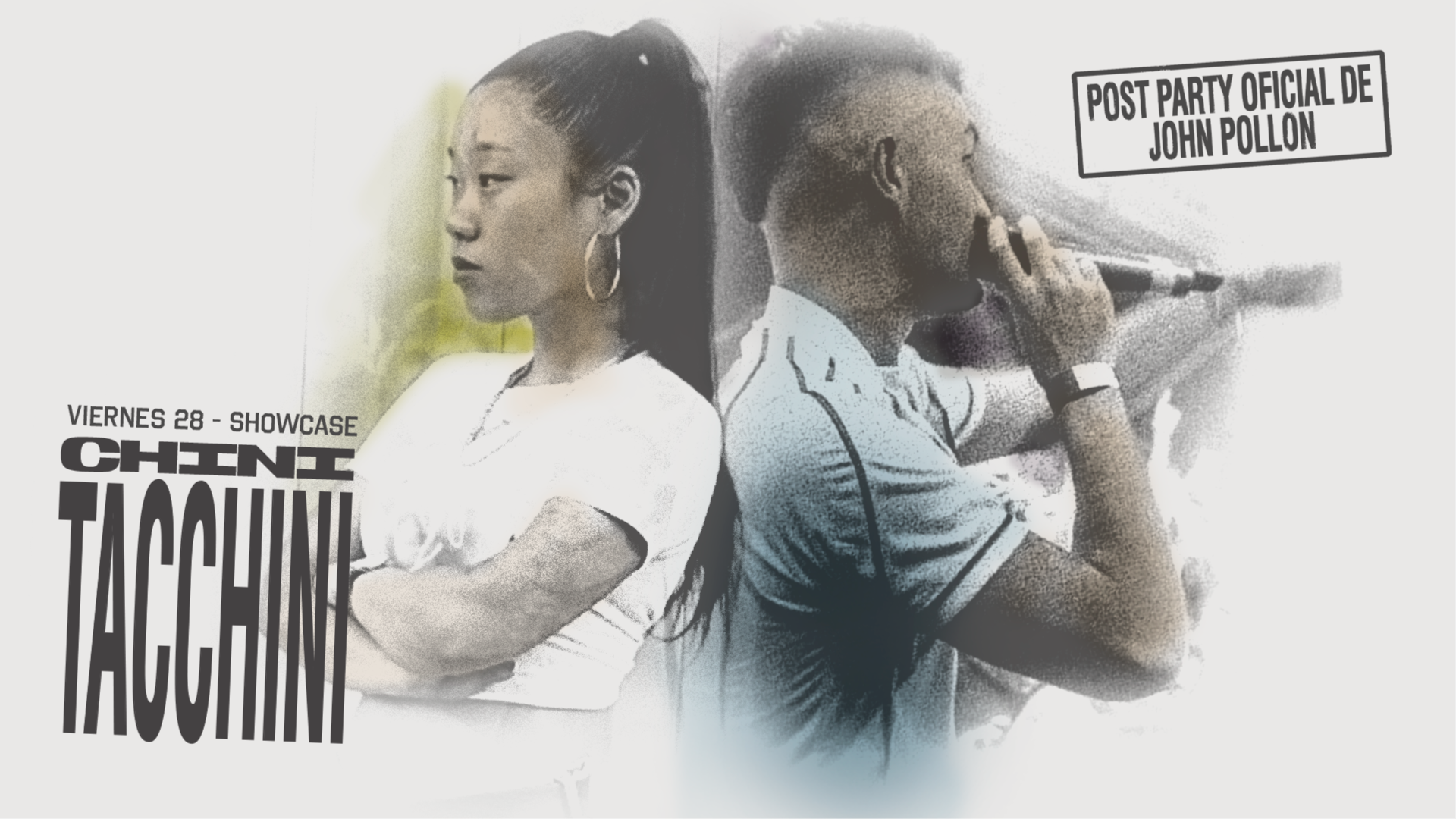 FRIDAY 28 POST-PARTY OFICIAL JOHN POLLON W/ CHINI TACCINI SHOWCASE image