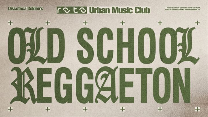 Cover for event: FRIDAY 30/05 REGGAETON OLD SCHOOL