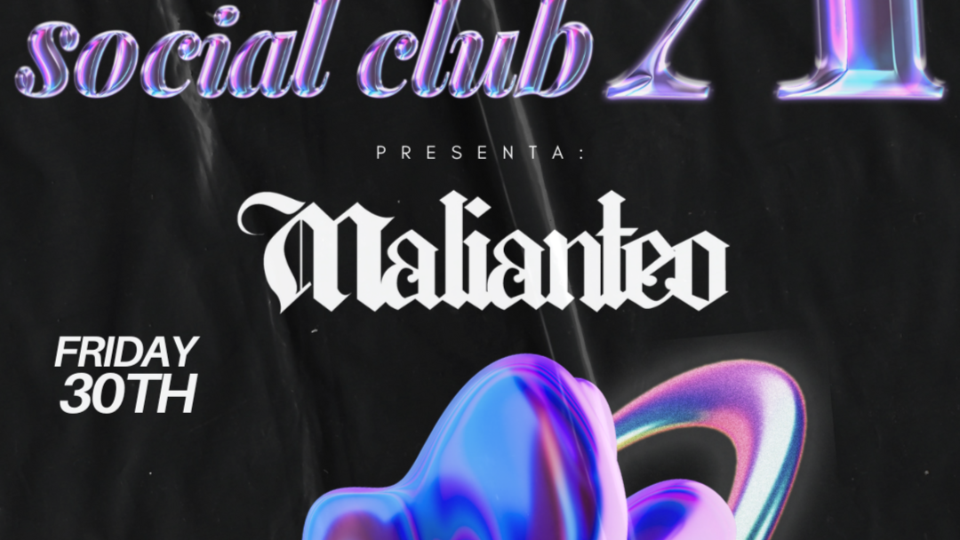 Friday 30th "Malianteo" @ Costa Social Club image