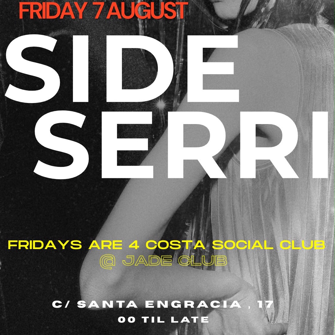 Friday 7th @ Jade x Costa Social Club