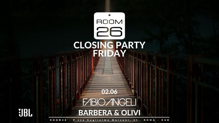 Cover for event: Friday | Closing Party