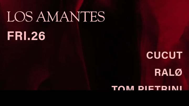 Cover for event: Friday Los Amantes