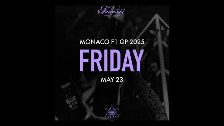 Cover for event: FRIDAY MAY 23RD • LILLY'S CLUB • MONACO GRAND PRIX