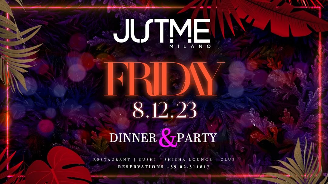 Cartel del evento Friday Night