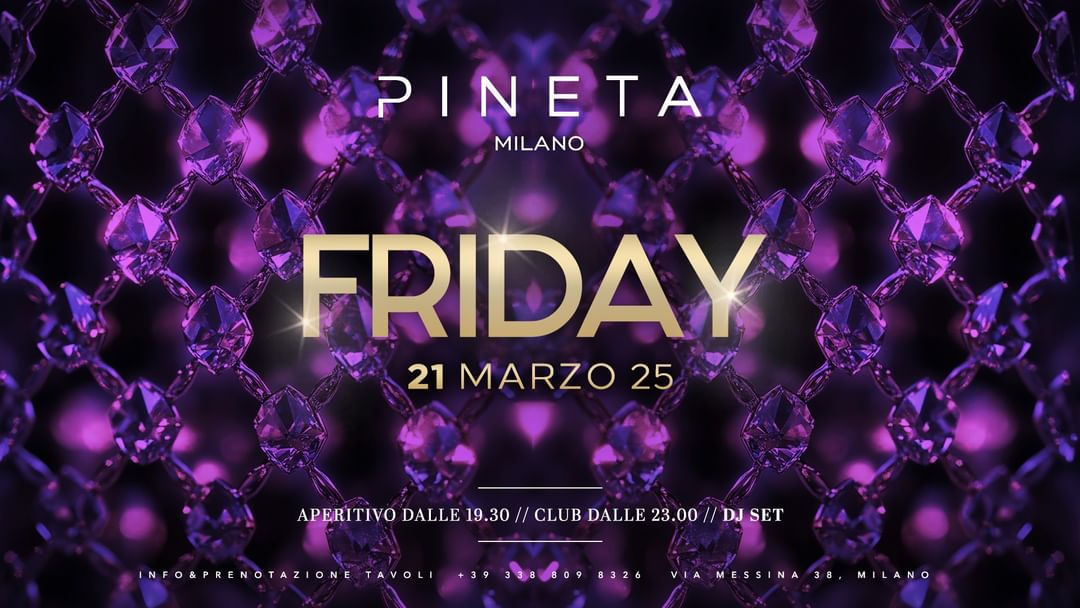 Friday Night event cover