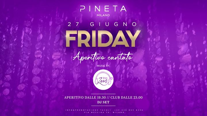 Cover for event: Friday Night