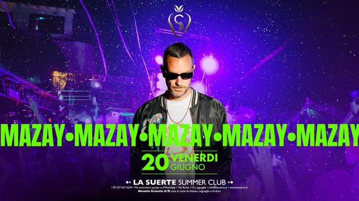 Cover for event: FRIDAY NIGHT -MAZZAY- 