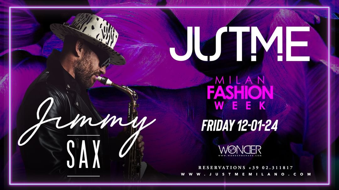 Copertina evento MFW Jimmy Sax 