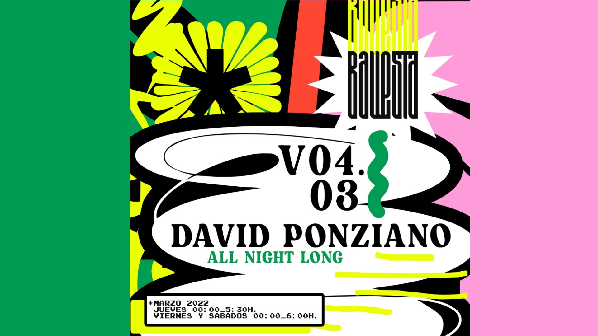 FRIDAY w/ DAVID PONCIANO all night long image