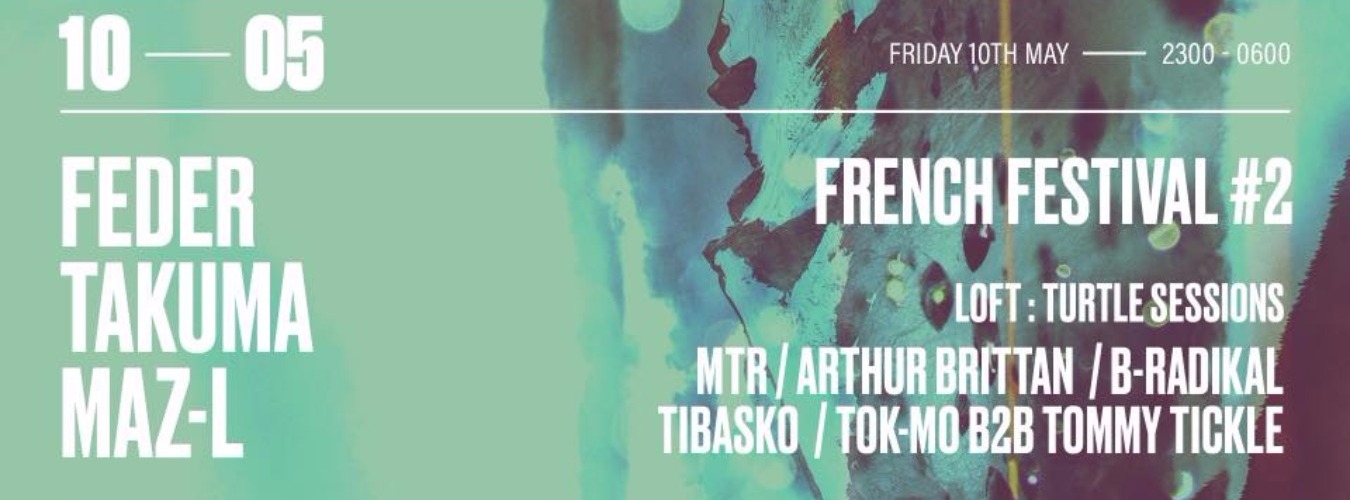 FRIDAYS AT EGG: FRENCH FESTIVAL #2 - FEDER // TAKUMA // MAZ - L image