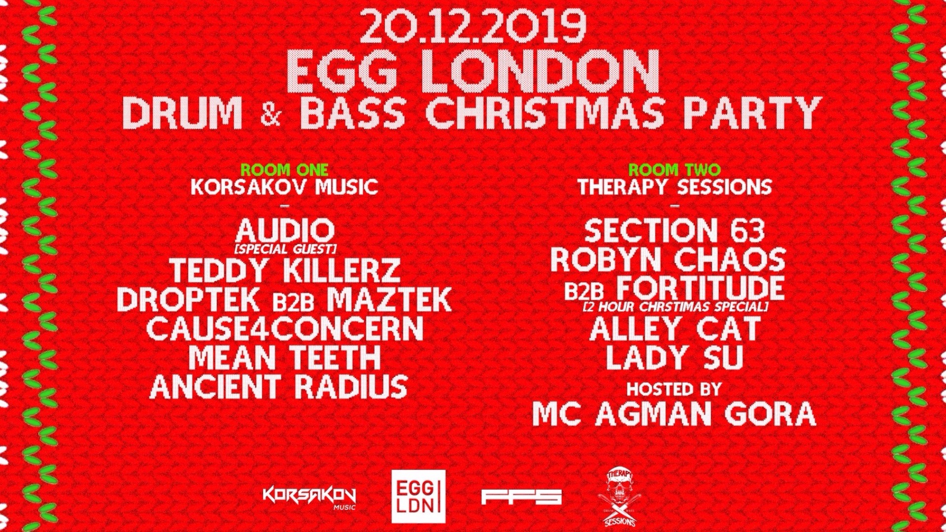 FRIDAYS AT EGG: KORSAKOV MUSIC / AUDIO, TEDDY KILLERZ, DROPTEK, MAZTEK + MORE image