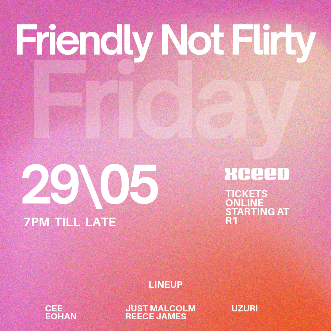 Friendly Not Flirty Friday image