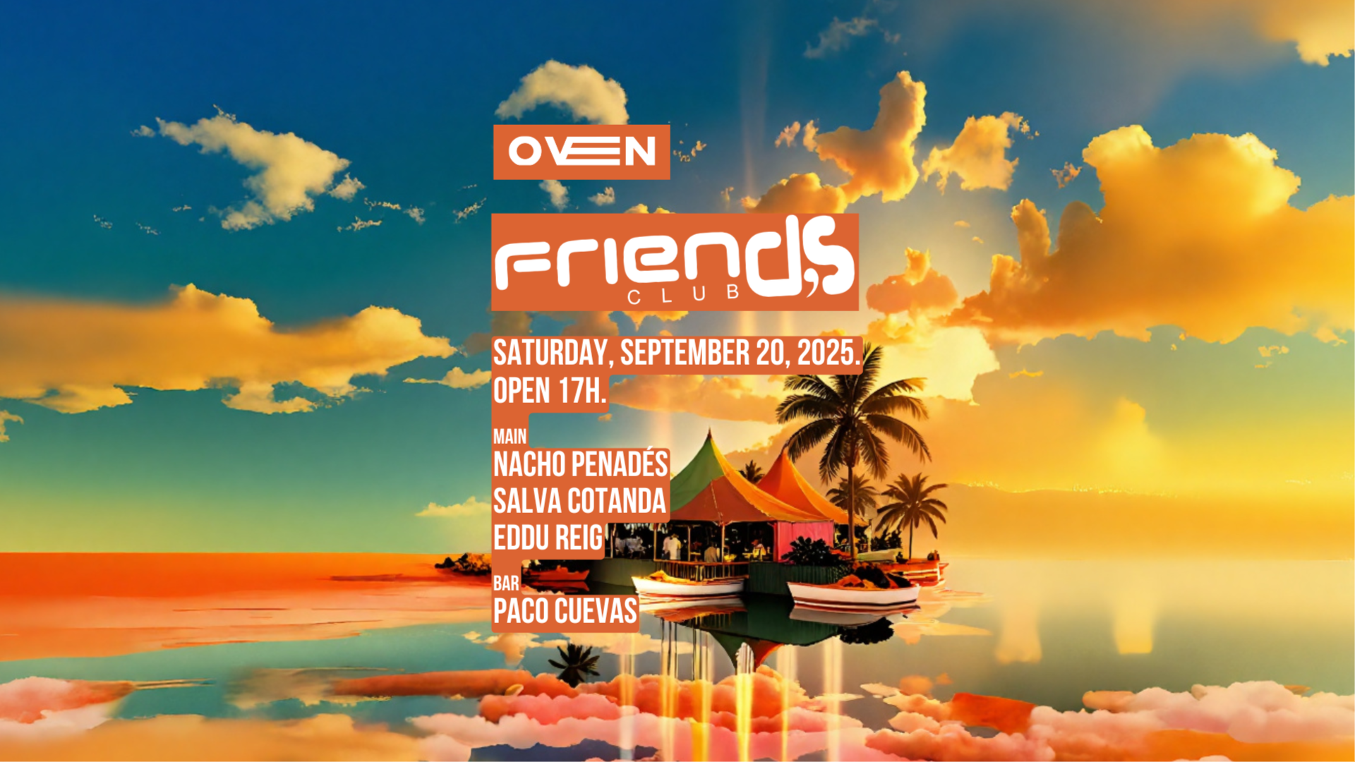 FRIENDS x Oven image