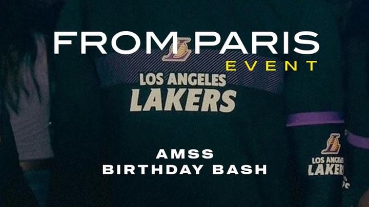 Cover for event: FROM PARIS AMS BIRTHDAY 