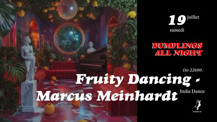 Cover for event: Fruity Dancing avec Marcus Meinhardt