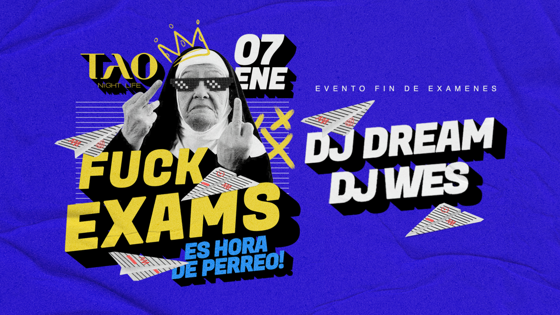 FUCK EXAMS 07.01.23 image