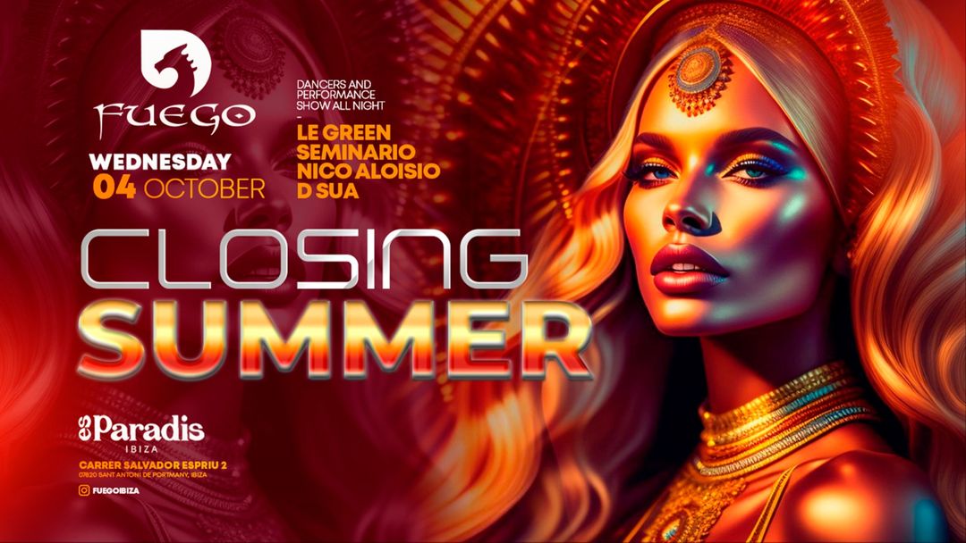 Fuego - Closing Party event cover
