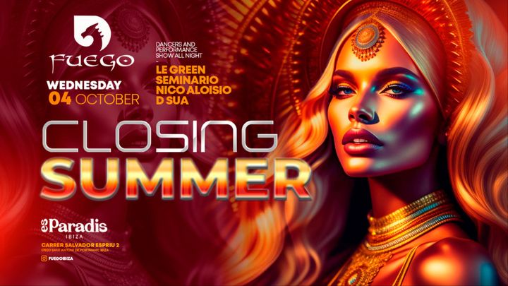 Cover for event: Fuego - Closing Party