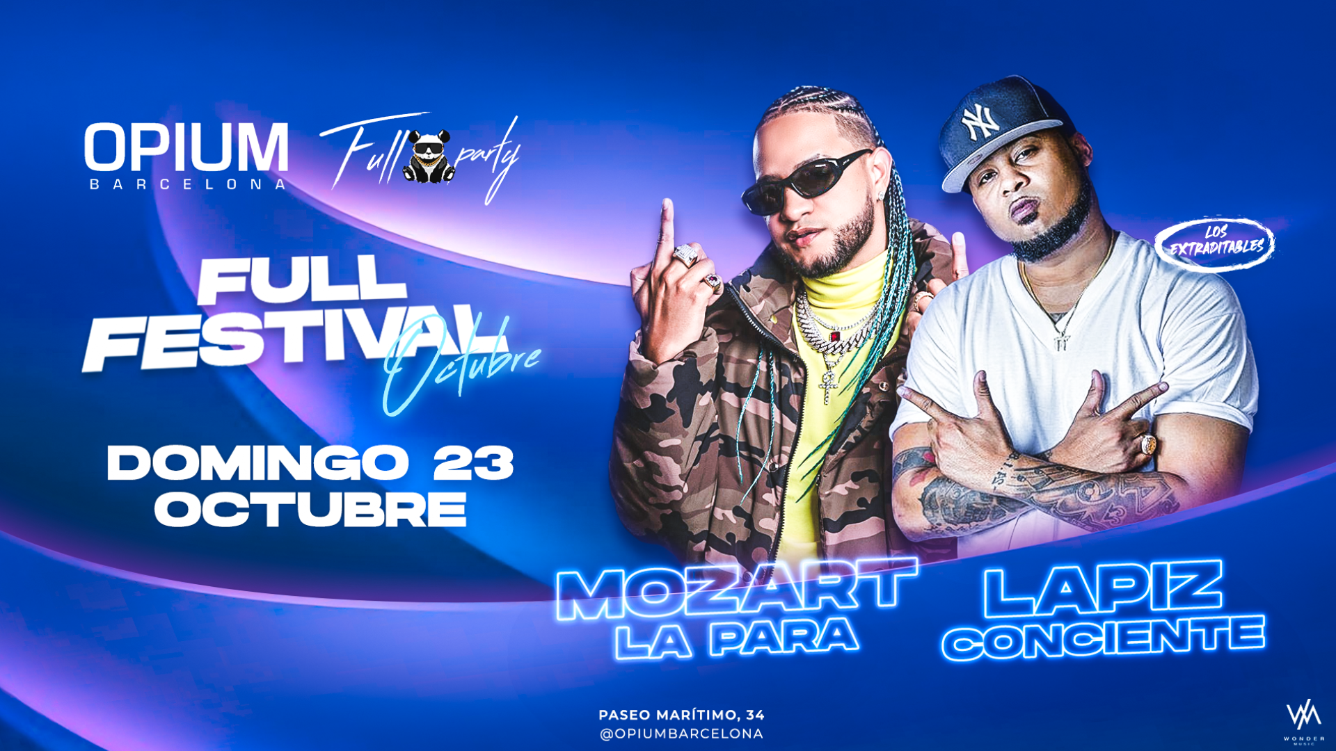 MOZART LA PARA & LAPIZ CONCIENTE FULL PARTY image