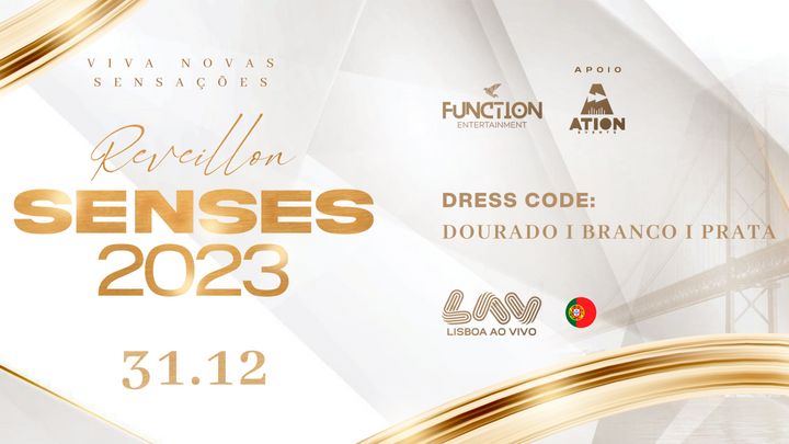 Cover for event: Function presents :: RÉVEILLON SENSES 2023 | Lisbon