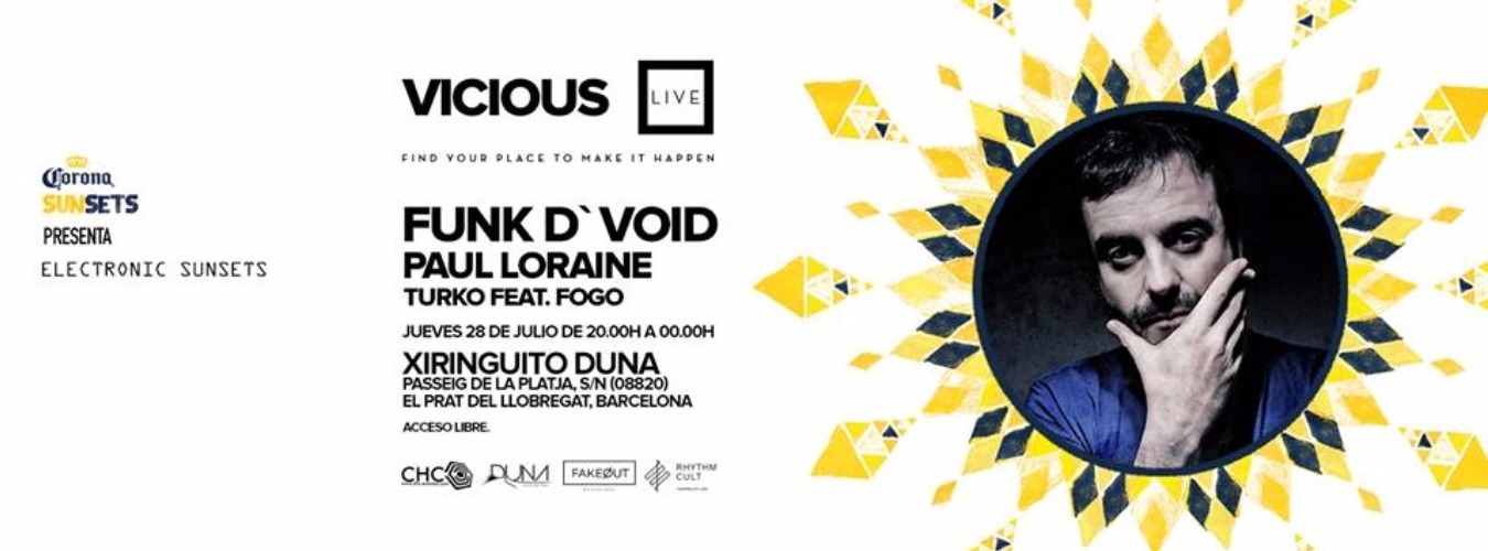 Funk D'Void | Vicious Live presented by Corona Electronic Sunsets image