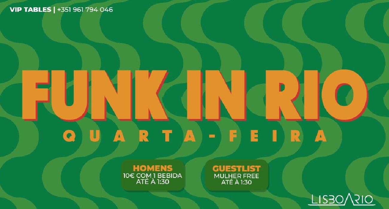 Funk Fm Funk In Rio - Baile Funk @ Lisboa Rio Club | Bilhetes & Guest Lists