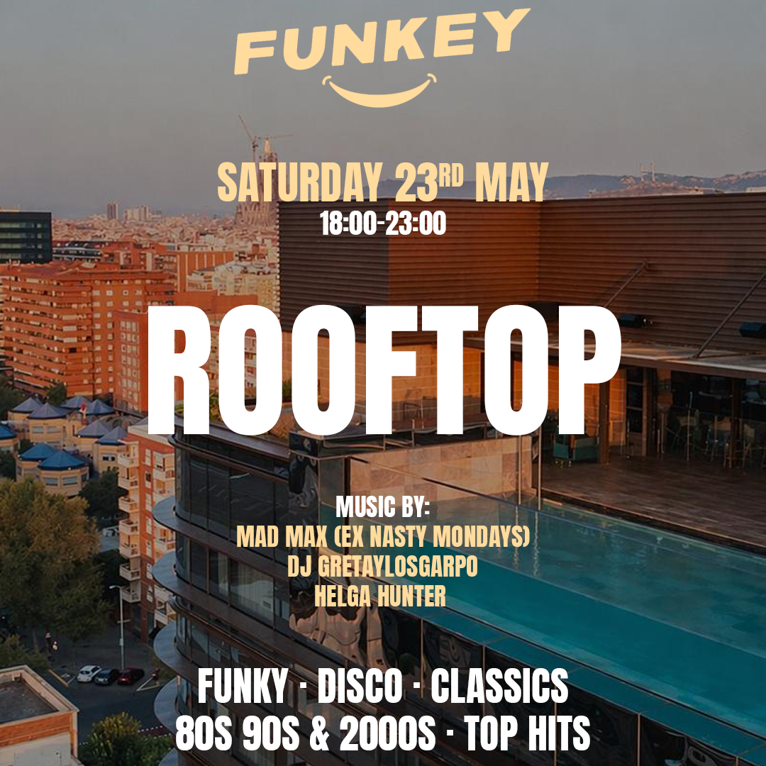  [LAST 50 TICKETS] Funkey     Rooftop (open air) ☀️ image