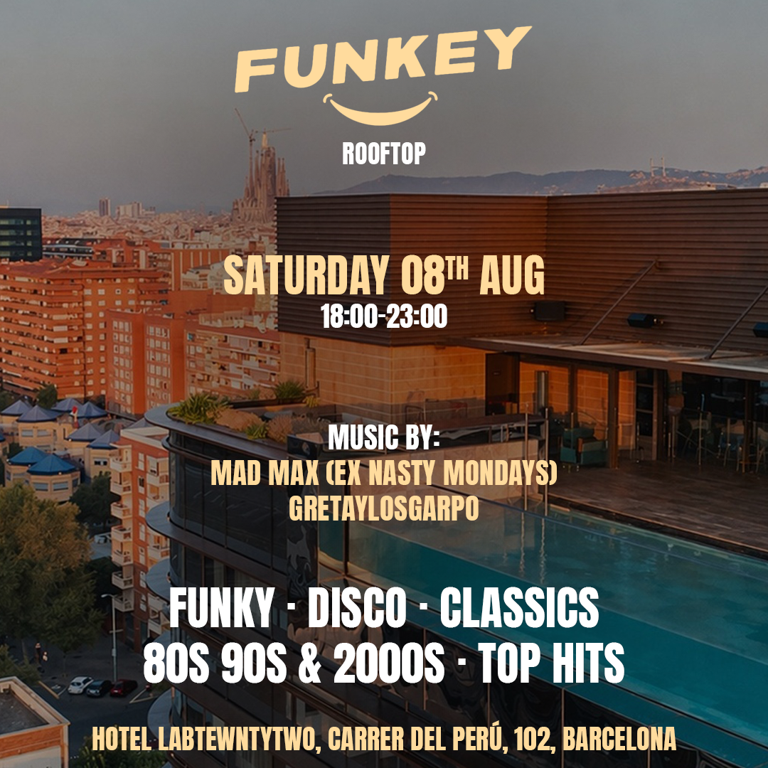 [last 30 tickets]Funkey Rooftop (open air) ☀️