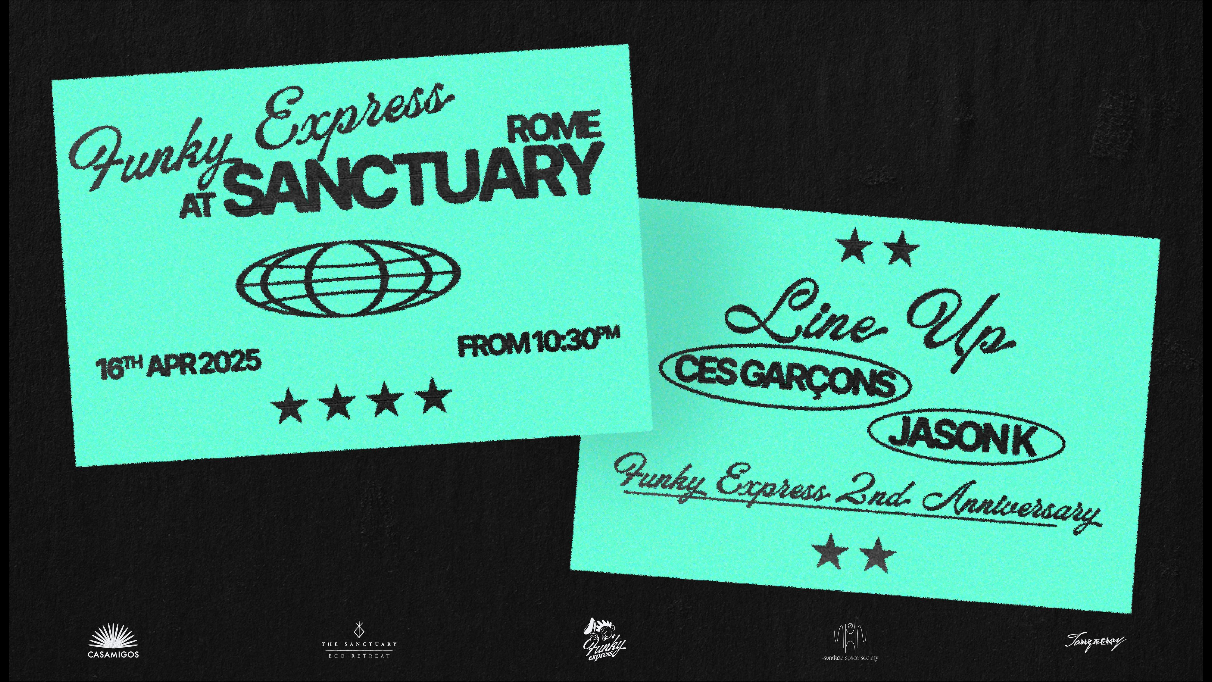 FUNKY EXPRESS - Ces Garcons, Jason K image