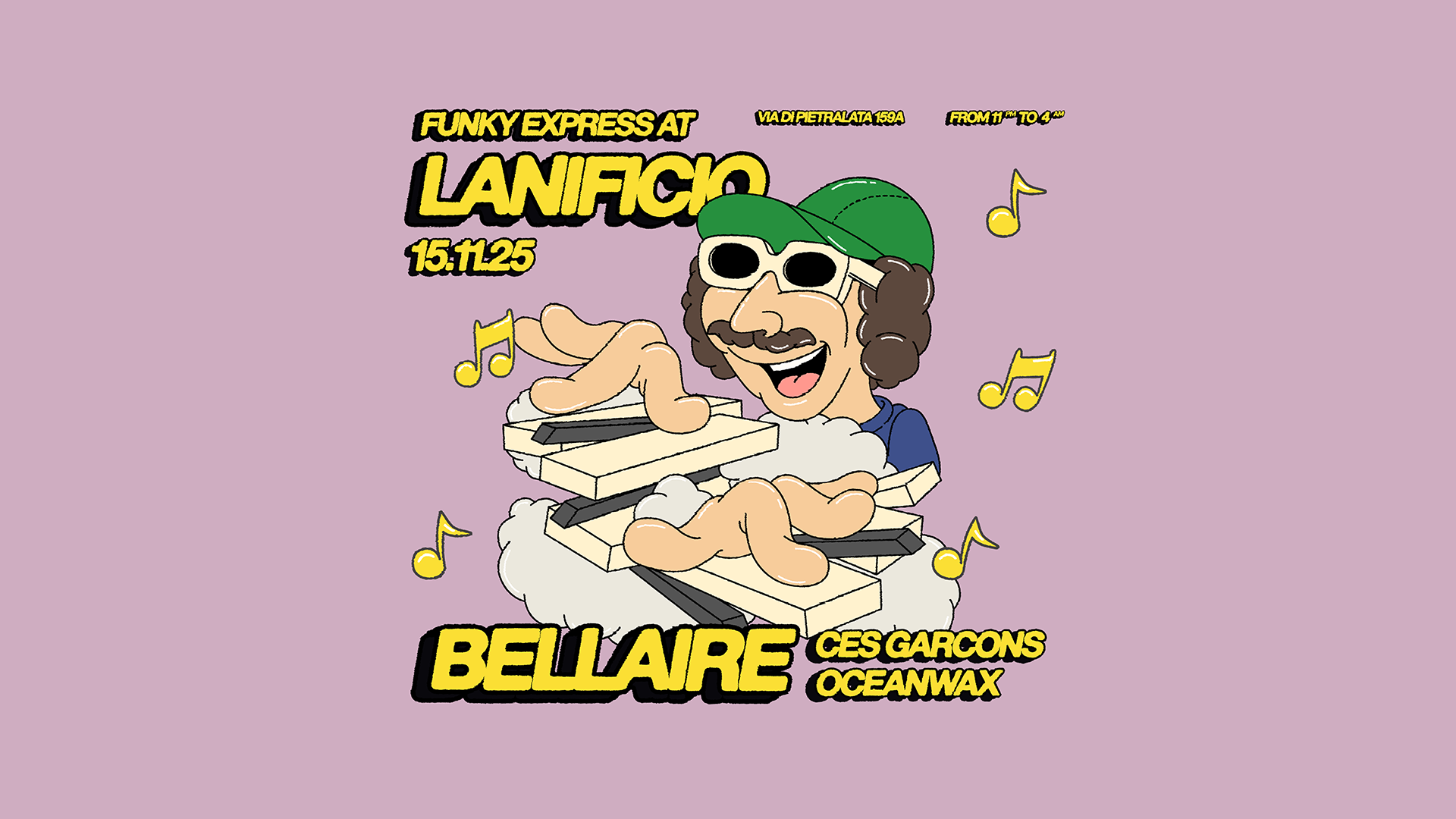 Funky Express with BELLAIRE at Lanificio image