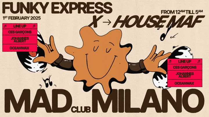 Cover for event: Funky Express x HOUSEMAF CHAPTER 1