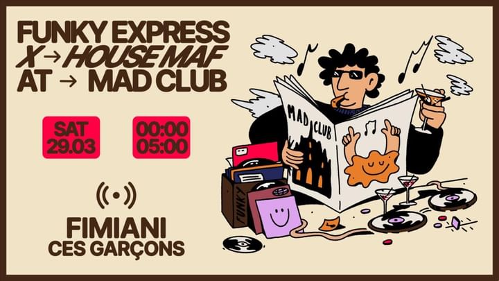 Cover for event: FUNKY EXPRESS x HOUSEMAF