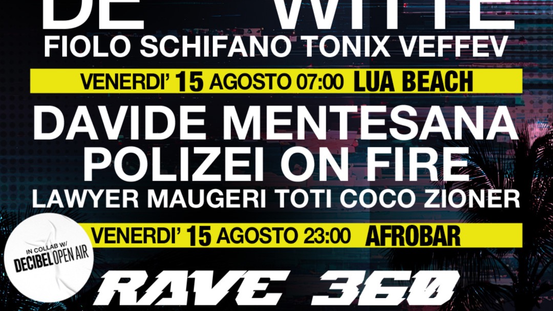 FUORI ORARIO ORIGINS - 15 AGOSTO 2025 image