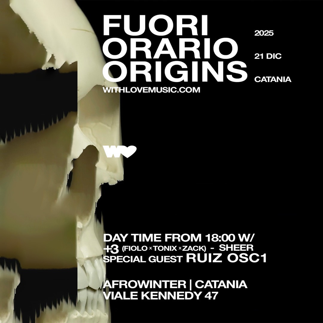 FUORIORARIO ORIGINS presents RUIZ OSC1 image