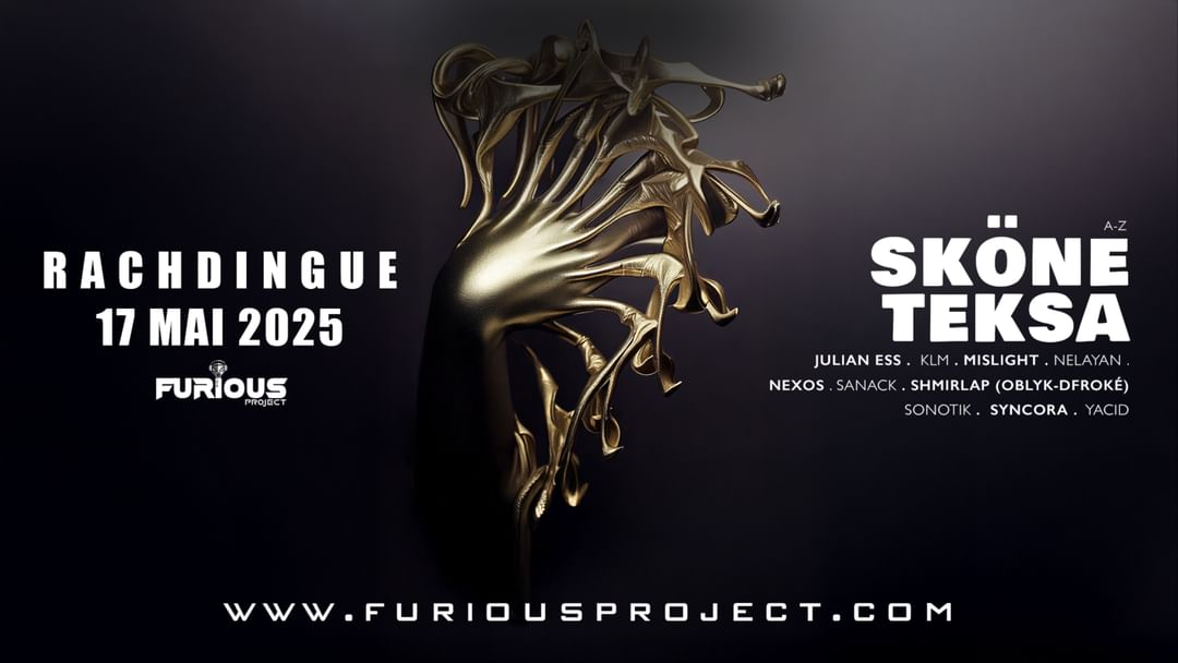 Cartell de l'esdeveniment Furious #6 Sköne + Teksa