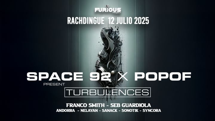 Cover for event: Space 92 X Popof I Furious #7 @ Rachdingue