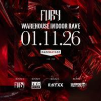 Cartel de Fury Festival pres. Halloween Warehouse Indoor Rave en Razzmatazz