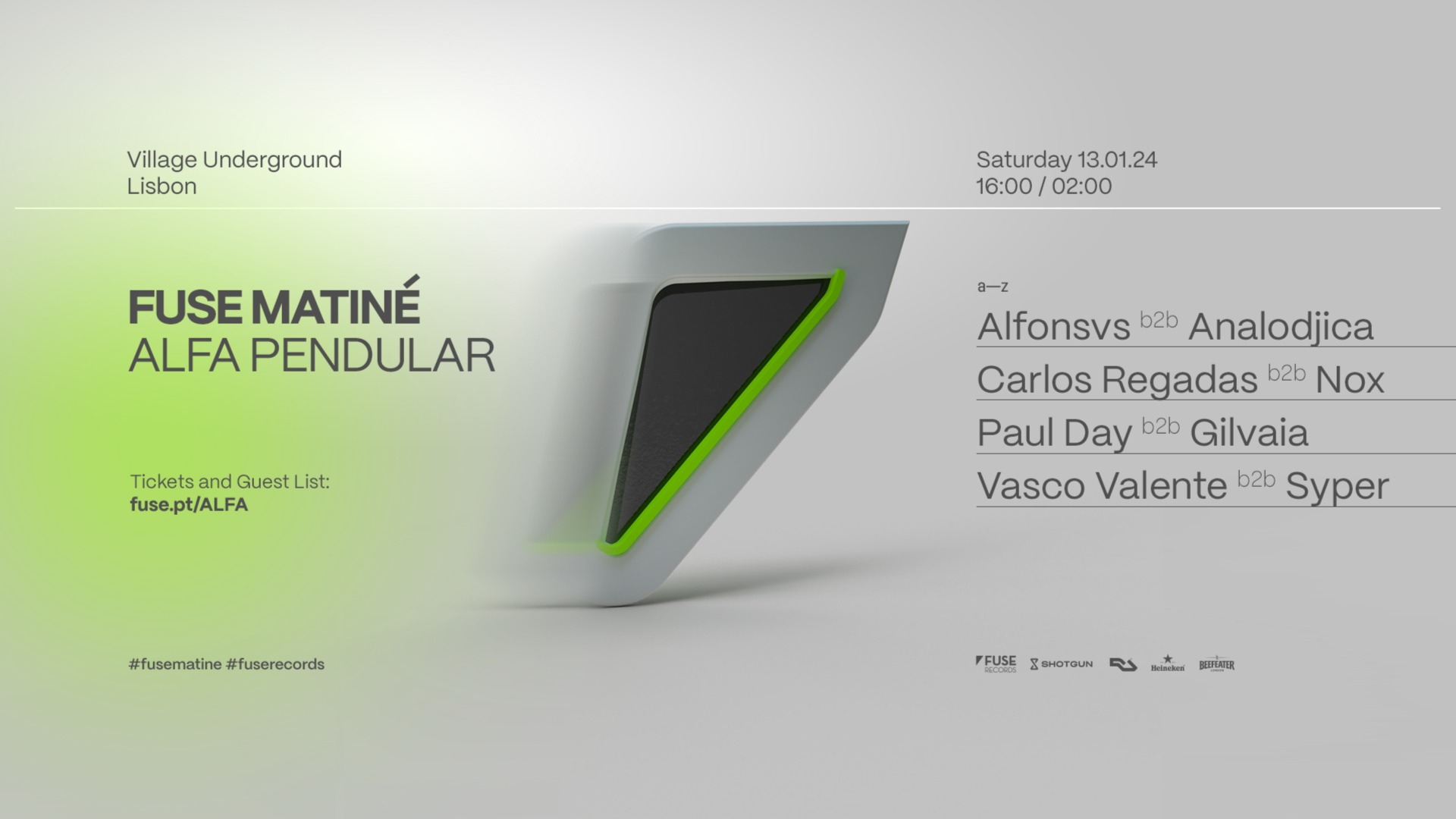 Fuse Matiné: Alfa Pendular image