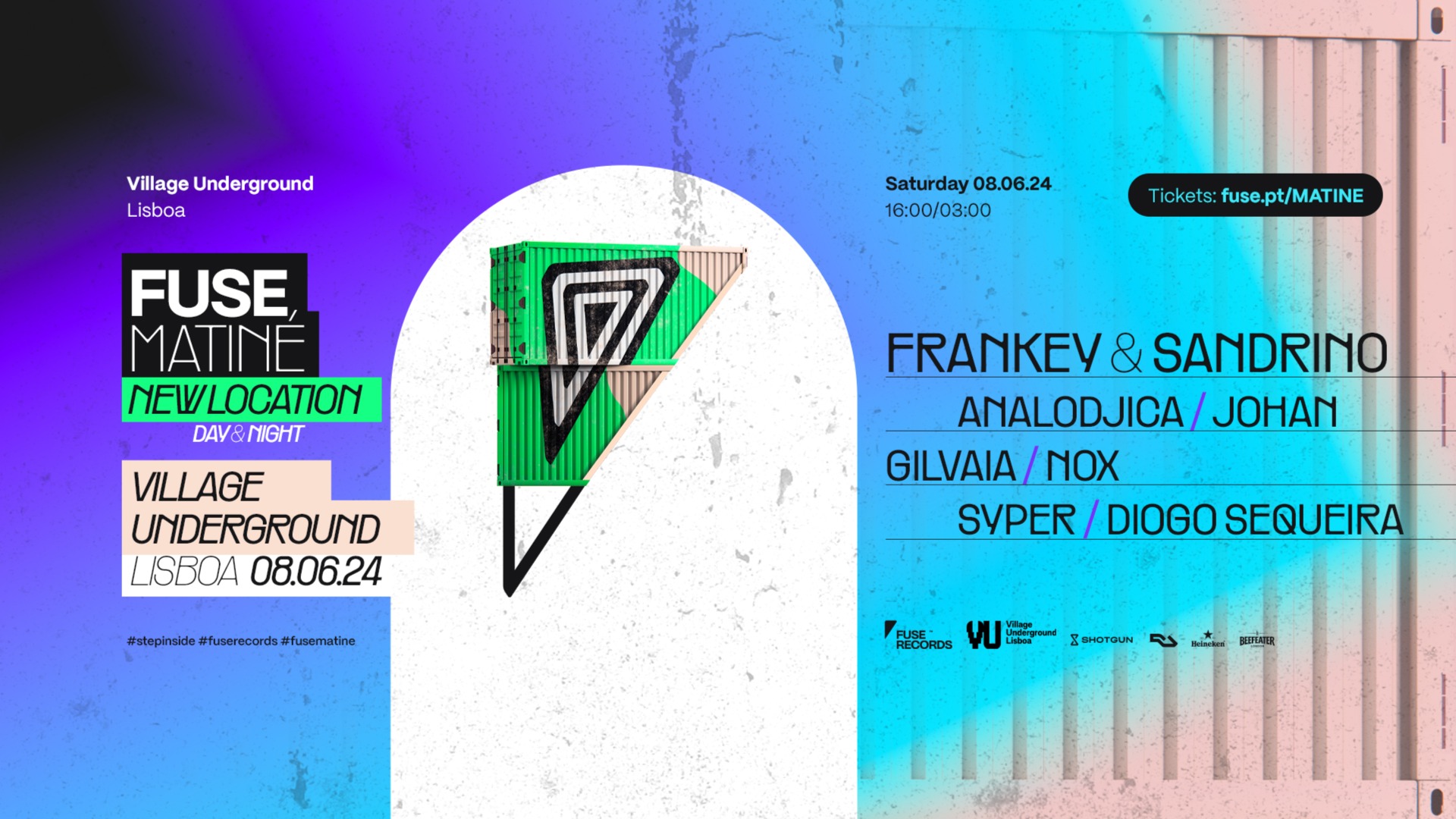 Fuse Matiné: Day and Night @ Village Underground Lisboa (NEW LOCATION) image