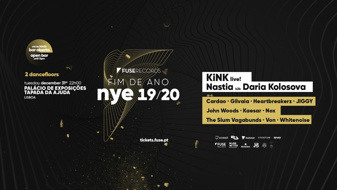 Couverture de l'événement Fuse NYE 19/20