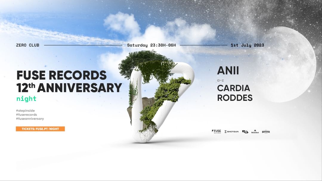 Fuse Records: 12th Anniversary (Night)-Eventplakat