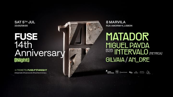 Cover for event: Fuse Records: 14th Anniversary (Night)