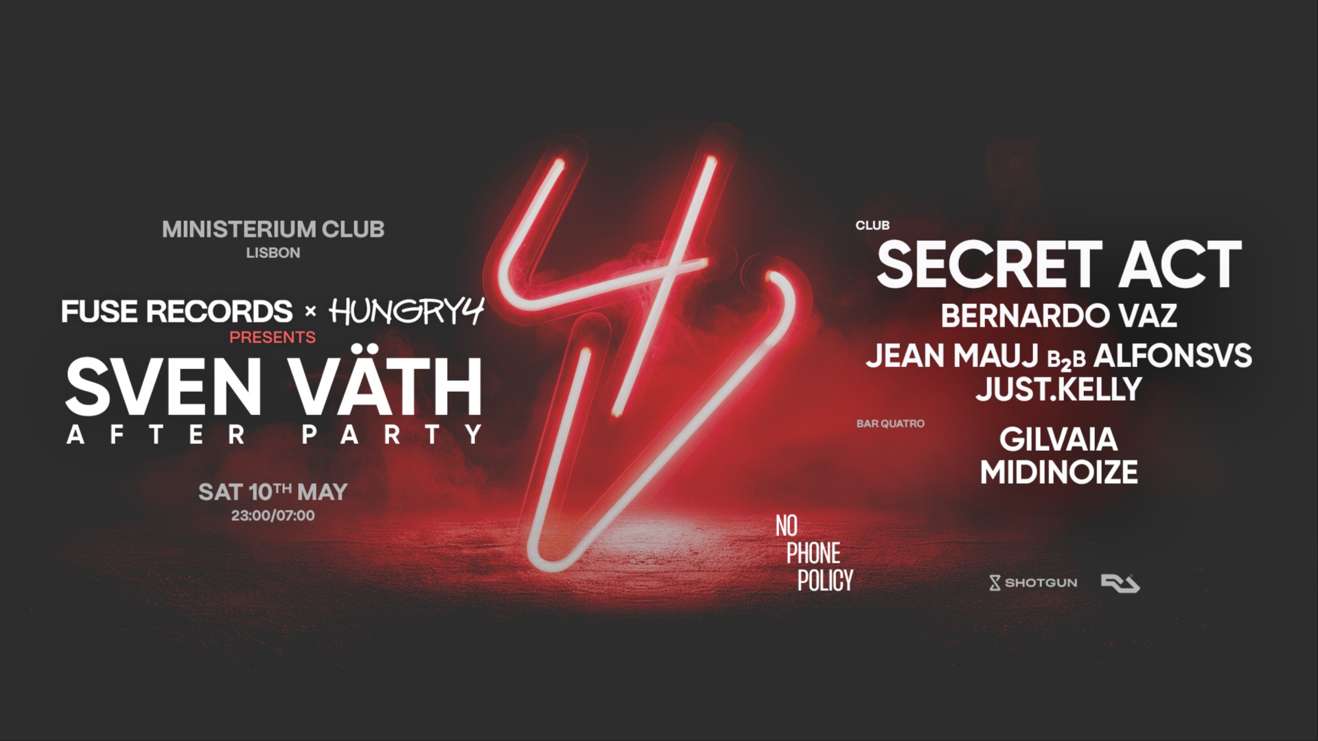 Fuse Records x Hungry4 p/ Sven Väth: After Party image
