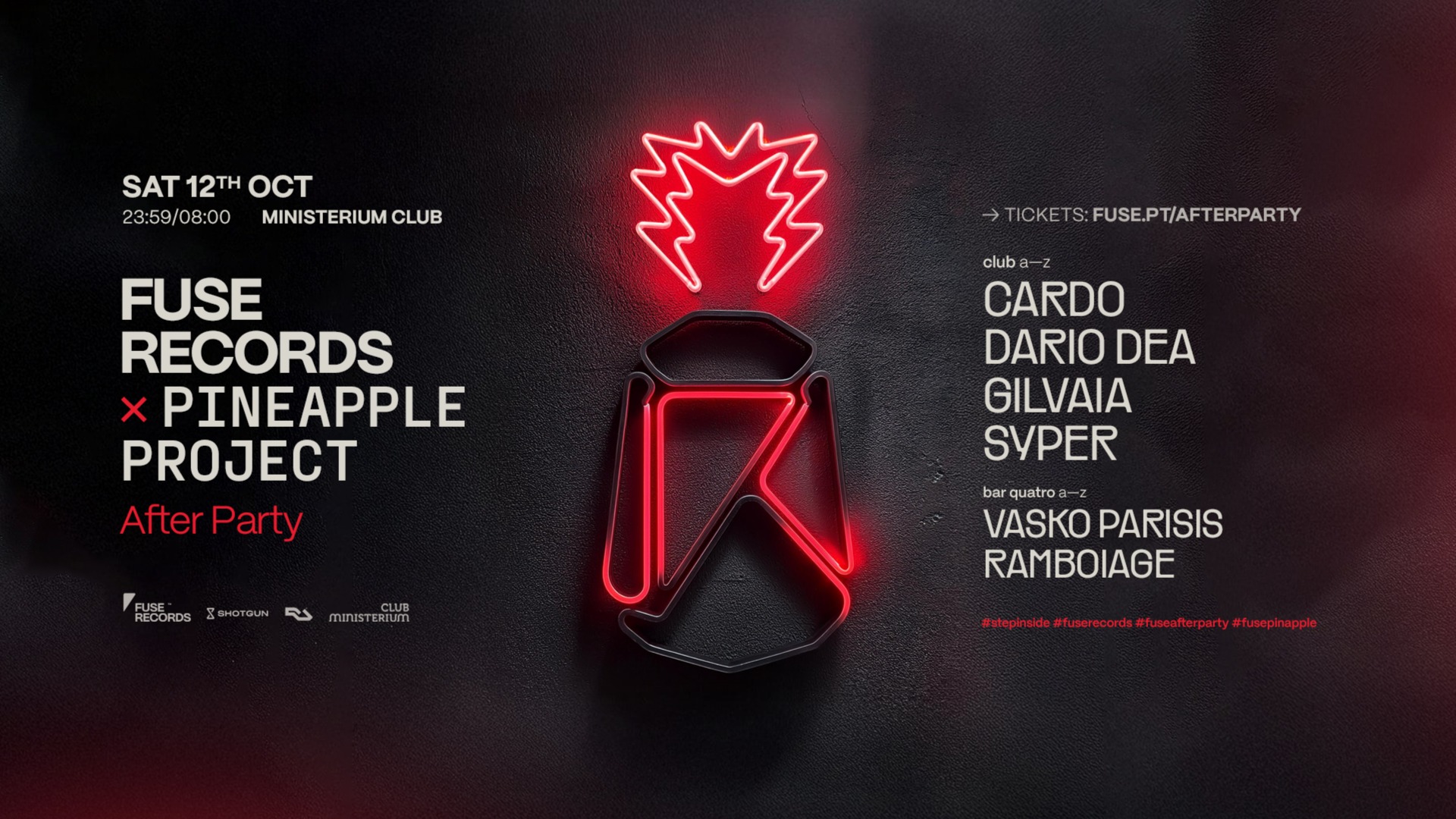 Fuse Records x Pineapple Project: After Party image