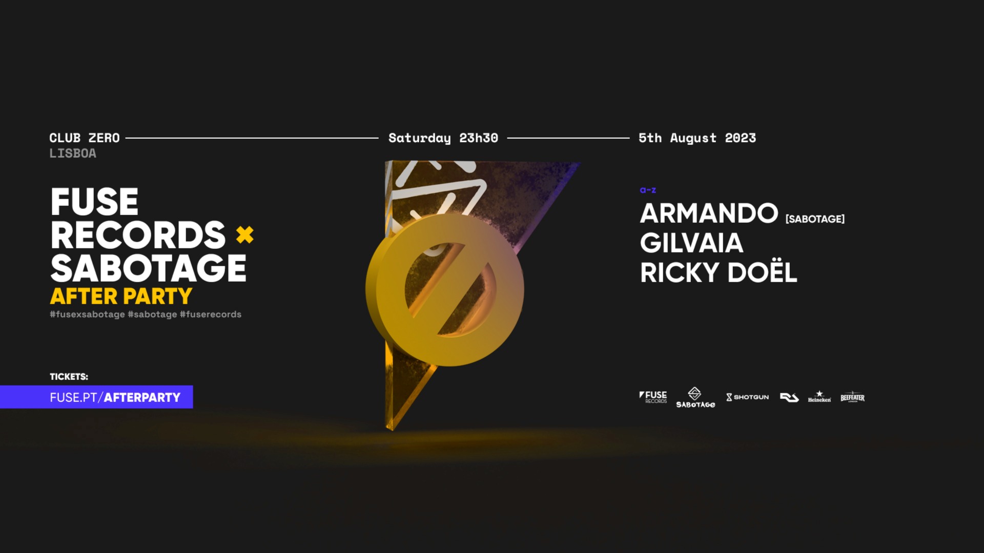 Fuse Records x Sabotage: After Party image