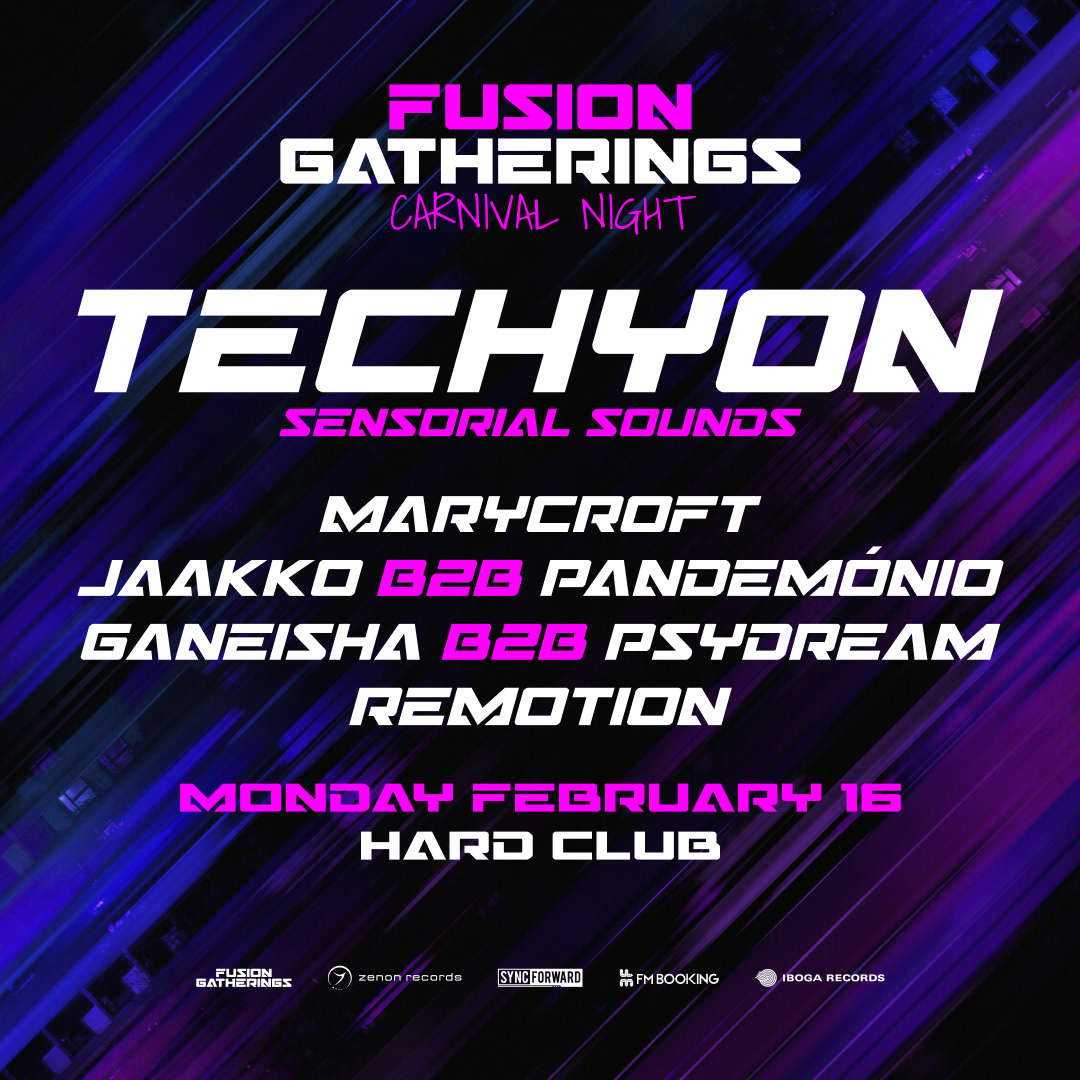 Fusion Carnival - Techyon, Marycroft, Jaakko, Ganeisha b2b Psydream & Remotion - Hard Club image