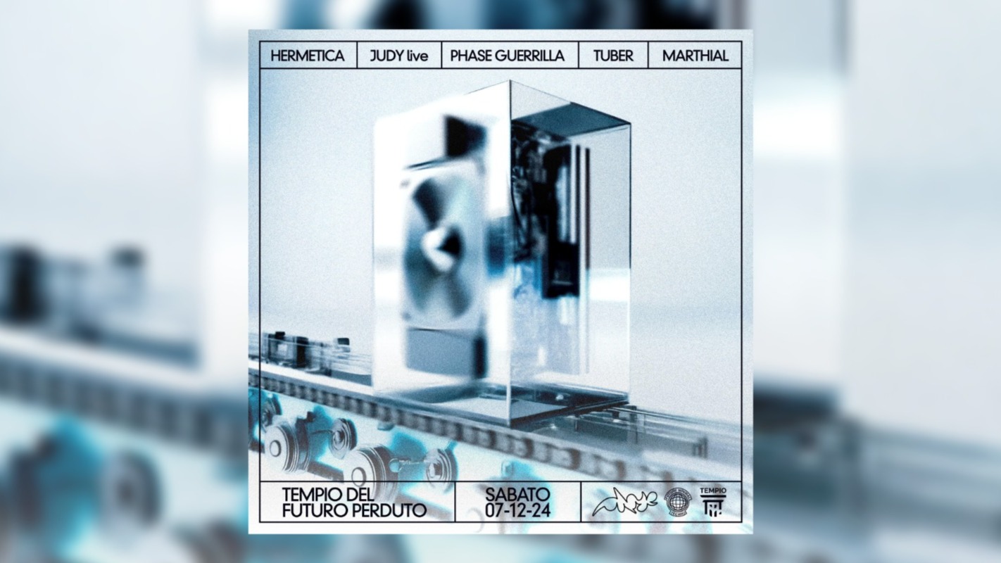Future Minimal Techno: Adriana Lopez, Hermetica, Judy live, Phase Guerrilla, Tuber, Marthial image