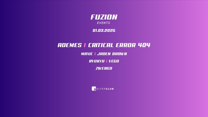 Cover for event: Fuzion Events